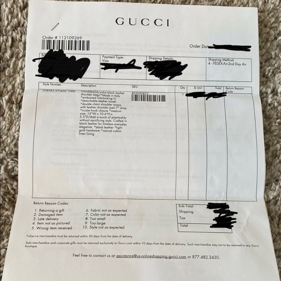 Authentic Black Leather Gucci Chain Soho Hobo Bag - Picture 14 of 15